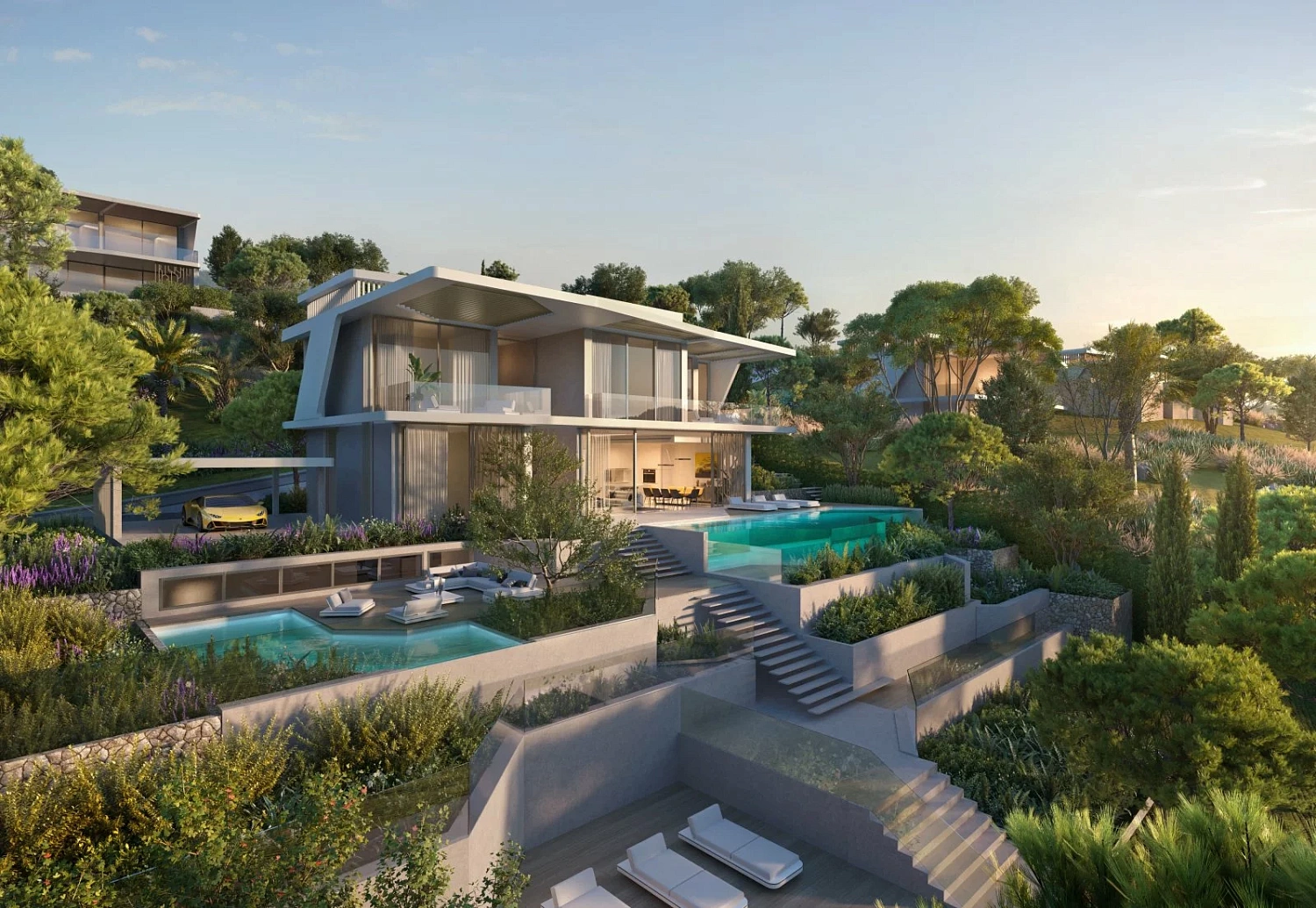 Photo Spacious villas in the style of Lamborghini in Benaavis