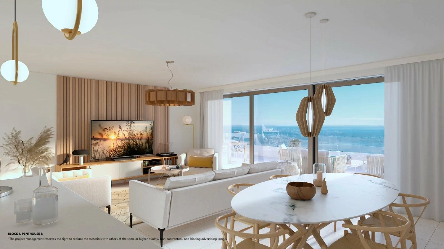 New apartment in Fuengirola, Malaga, with terraces
