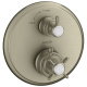 Photo Exterior of the shower thermostat Axor Montreux 16800820 grinded nickel