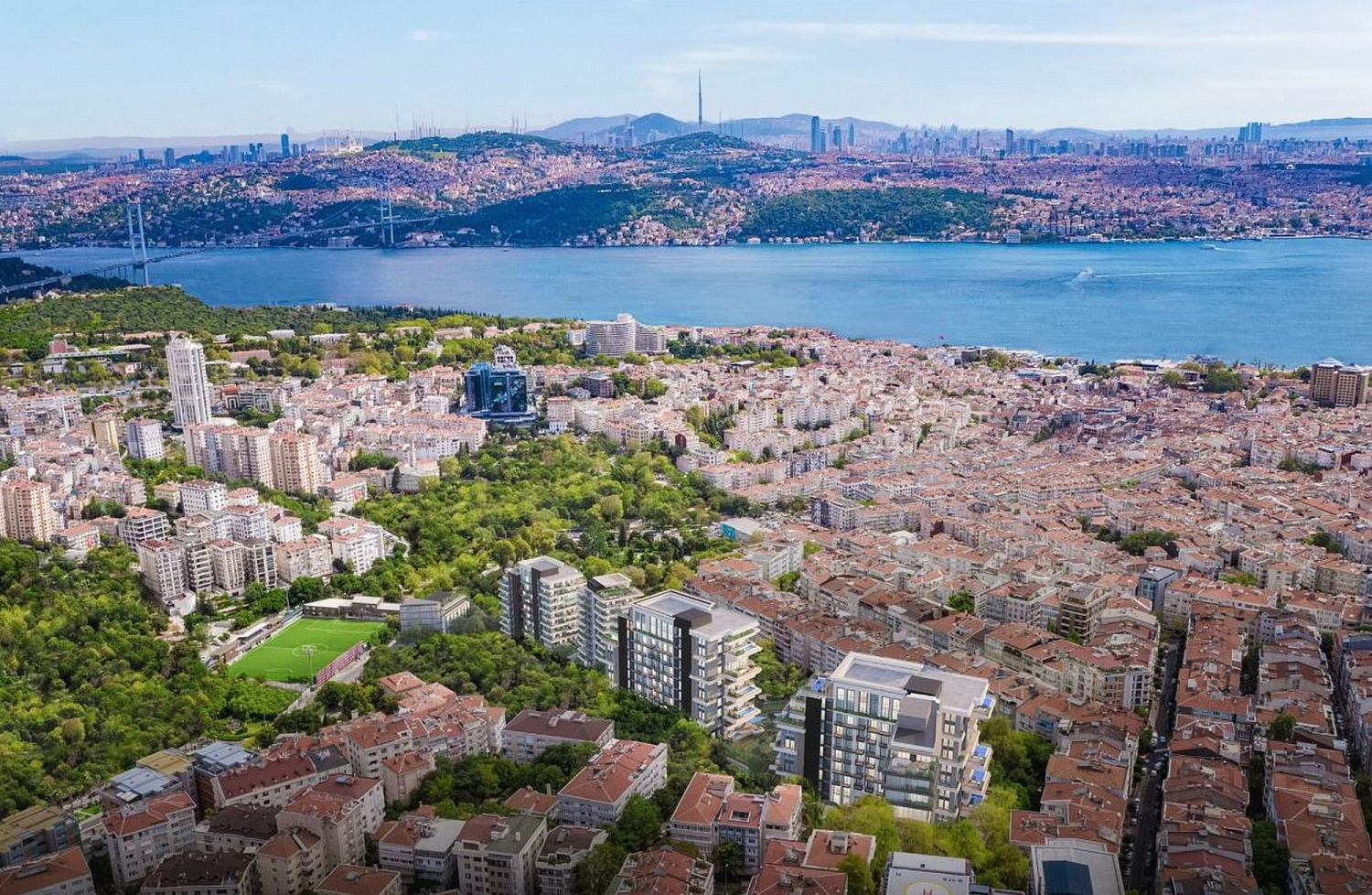 Elite residential complex in a prestigious area