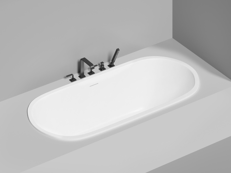 Photo Bath of artificial stone Salini Ornella 190x90 103522M