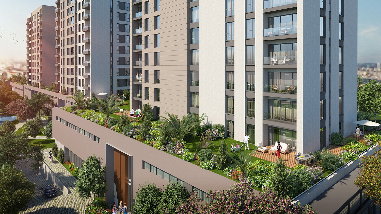 Residential complex in Topkapi