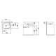 Photo Laufen Palomba 60 8.1680.3.400 sink. 104. 1st