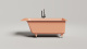 Photo Salini Cascata cast marble bath 150x70 105011MF RAL matte