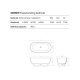 Photo Dea Design Edge 160x75x56 DD8919 1600 18 white