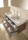 Photo Bathroom under the sink 120 cm Jacob Delafon Rythmik EB1305-N18 white shiny