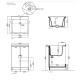 Photo Kerasan Aquadom sink 60x60 cm 029401 * 1st