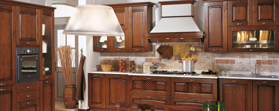 Photo Stosa Focolare kitchen straight 335cm