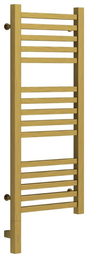 Photo Towel warmer electric Sunerja Modus 3.0 800x300 MEM left 051-5700-8030 aged brass
