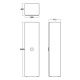 Photo Pencil Simas Henges HEM03 50 bianco lucido