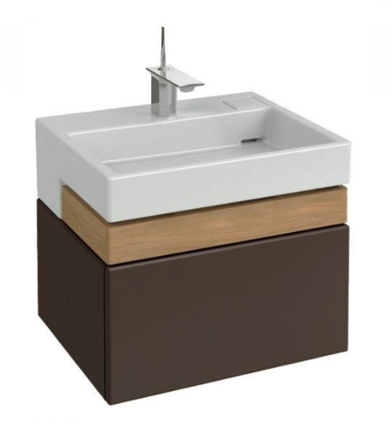 Photo Bathroom under the sink 60 cm Jacob Delafon Terrace EB1185-N23 ice brown varnish