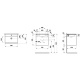 Photo Laufen Palace sink cabinet 60 8.6070.2.261.104.1 white