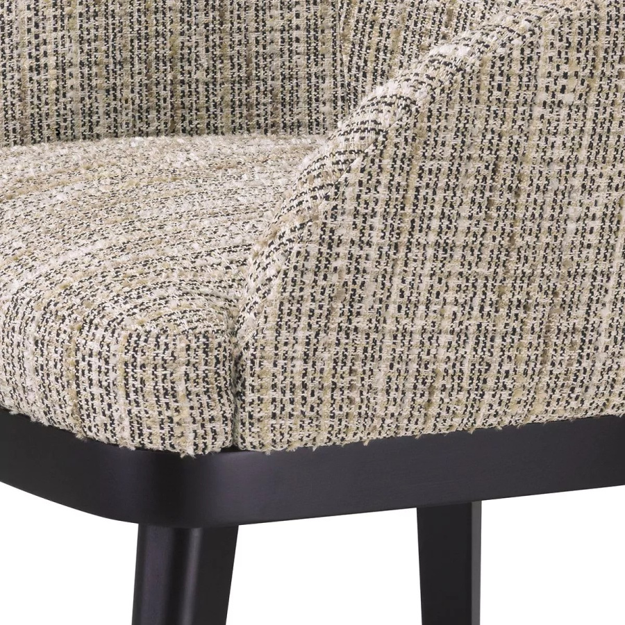 Photo Costa dining chair (with armrest, beige)