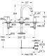 Photo GROHE Grandera 20389DA0 sink mixer