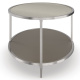 Photo Shimmer Oval coffee table