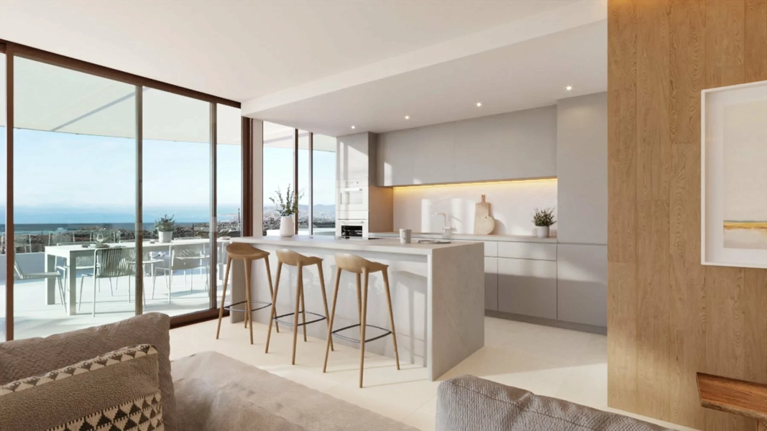 Apartment in a new building Luxury apartments with sea views in Fuengirol