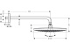 Photo overhead shower hansgrohe Raindance Select S 27378000