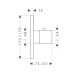 Photo Exterior shower thermostat Axor Citterio M 34715000