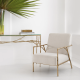 Photo Antico chair (sand, gold finish)
