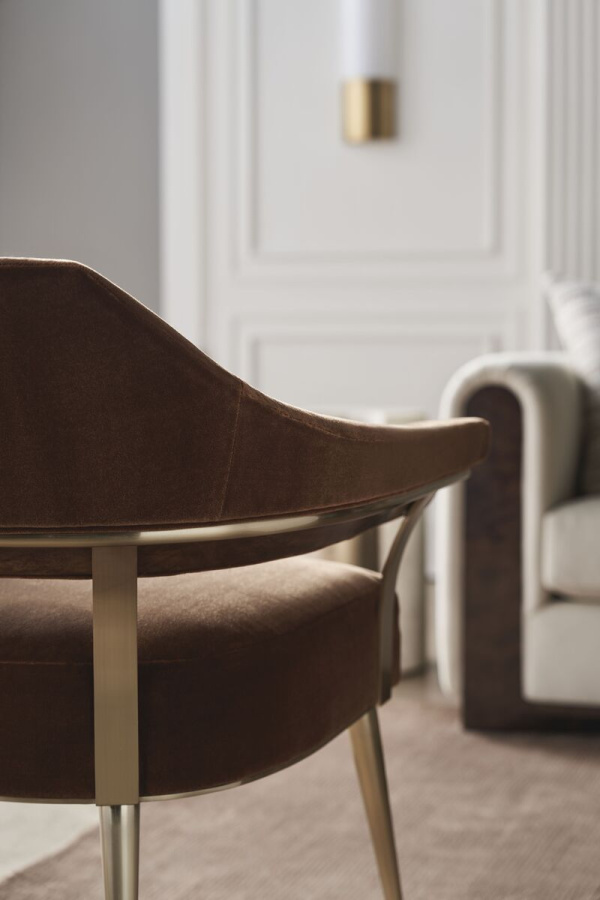 Photo Louisette chair (brown)