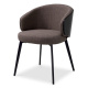 Photo Lunch chair Camerota (grey-brown)
