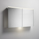 Photo Burgbad Yumo 100 SPIY100 F3193 white glossy wardrobe