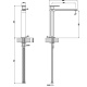 Photo Gessi Eleganza sink mixer 46004#087 gold