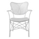 Photo Colony chair (white, with armrest)