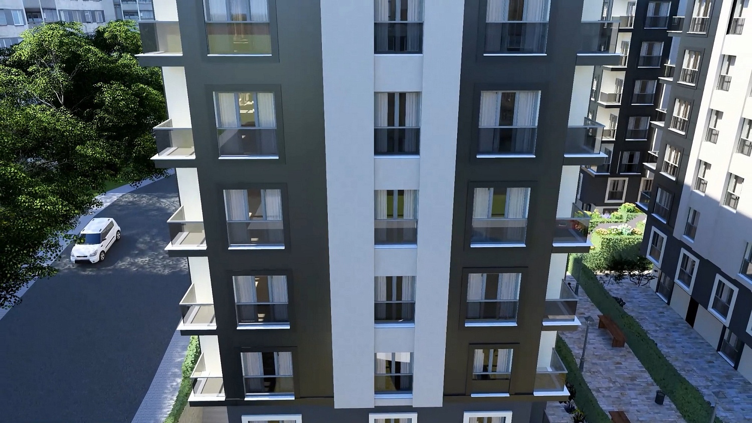 Residential complex in Besiktas near the metro
