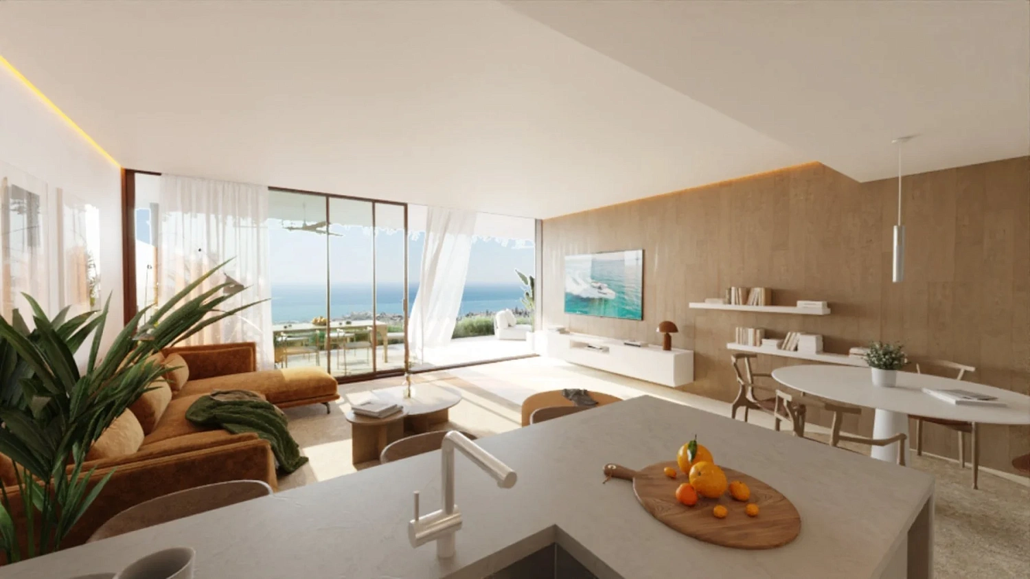 Apartment in a new building Luxury apartments with sea views in Fuengirol