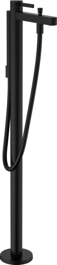 Photo Bath mixer floor hansgrohe Finoris 76445670 matte black