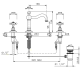 Photo Nicolazzi Half Dome 1409DB70 bronze sink mixer