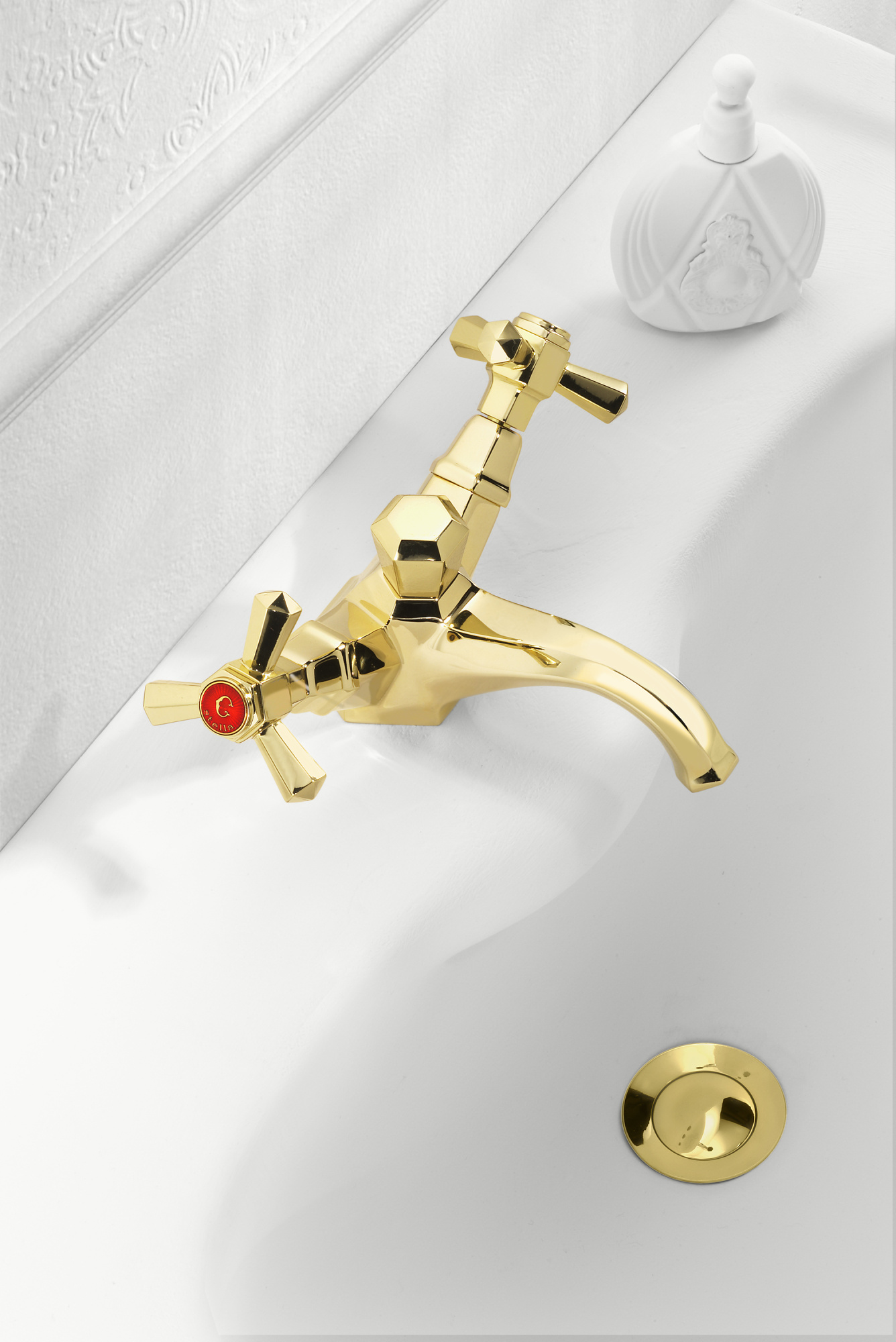 Photo Stella Eccelsa sink mixer EC 00008 CR00