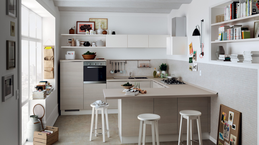 Photo Scavolini Urban kitchen straight 360cm