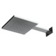 Photo overhead shower Almar E044277.MS stainless steel