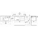 Photo Laufen Pro 100 sink cabinet 8.6096.6.463.104.1 white