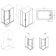 Photo Shower cabin AM.PM Gem 120x80 W90C-404-12080MT