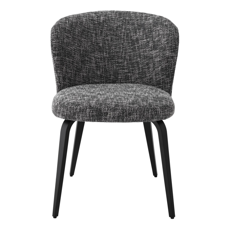 Photo Halard dining chair (black with ripples)