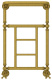 Photo Towel warmer water Sunerja Renaissance 1452 660x400 051-0282-6640 aged brass