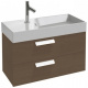Photo Bathroom under the sink 80 cm Jacob Delafon Rythmik EB1302-G80 light brown varnish