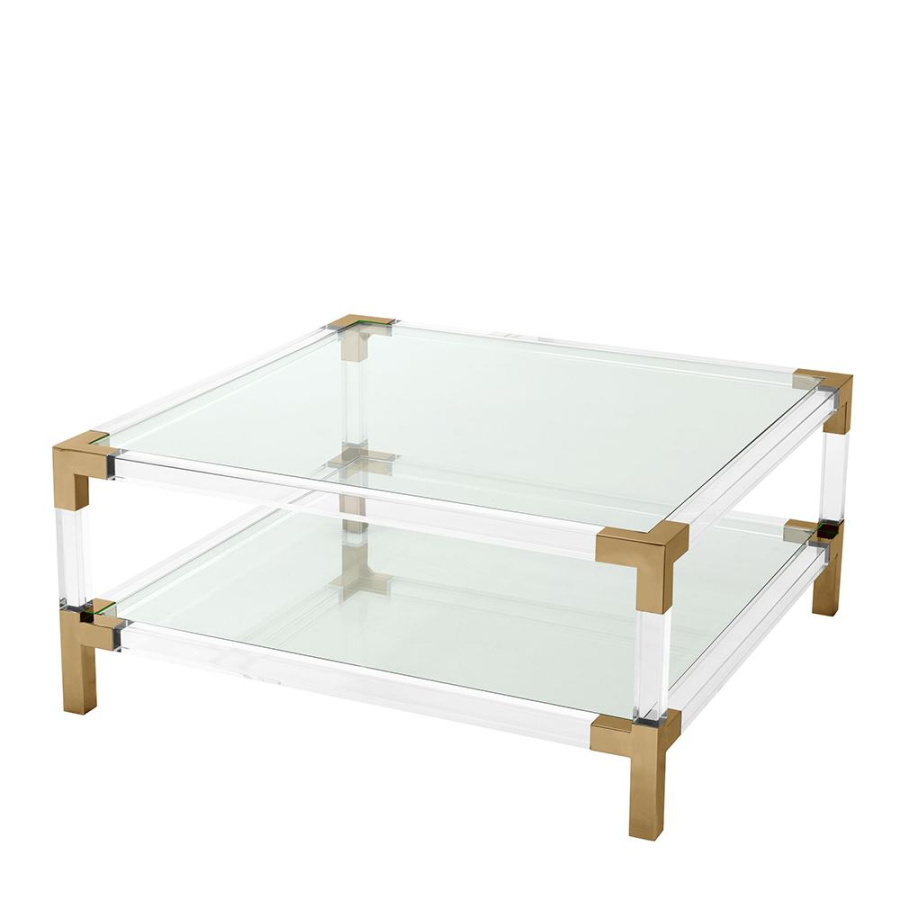 Photo Royalton coffee table (brass)
