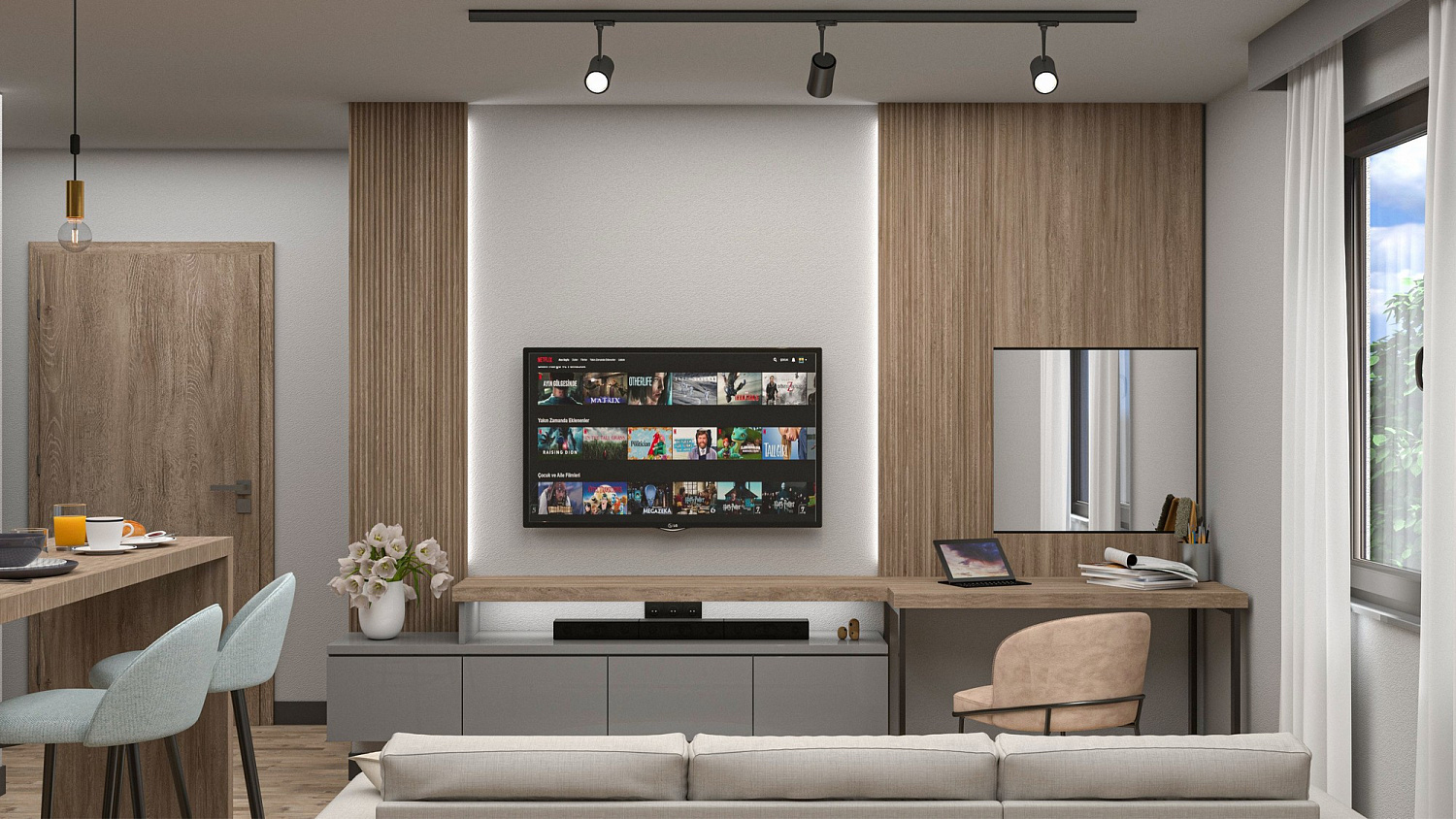 Apartments with the possibility of renting out on Airbnb (service model)