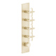 Photo Gessi Inciso shower mixer 58228#246 gold