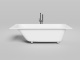 Photo Bath of artificial stone Salini Orlando 180x80 102112MF painting by RAL completely