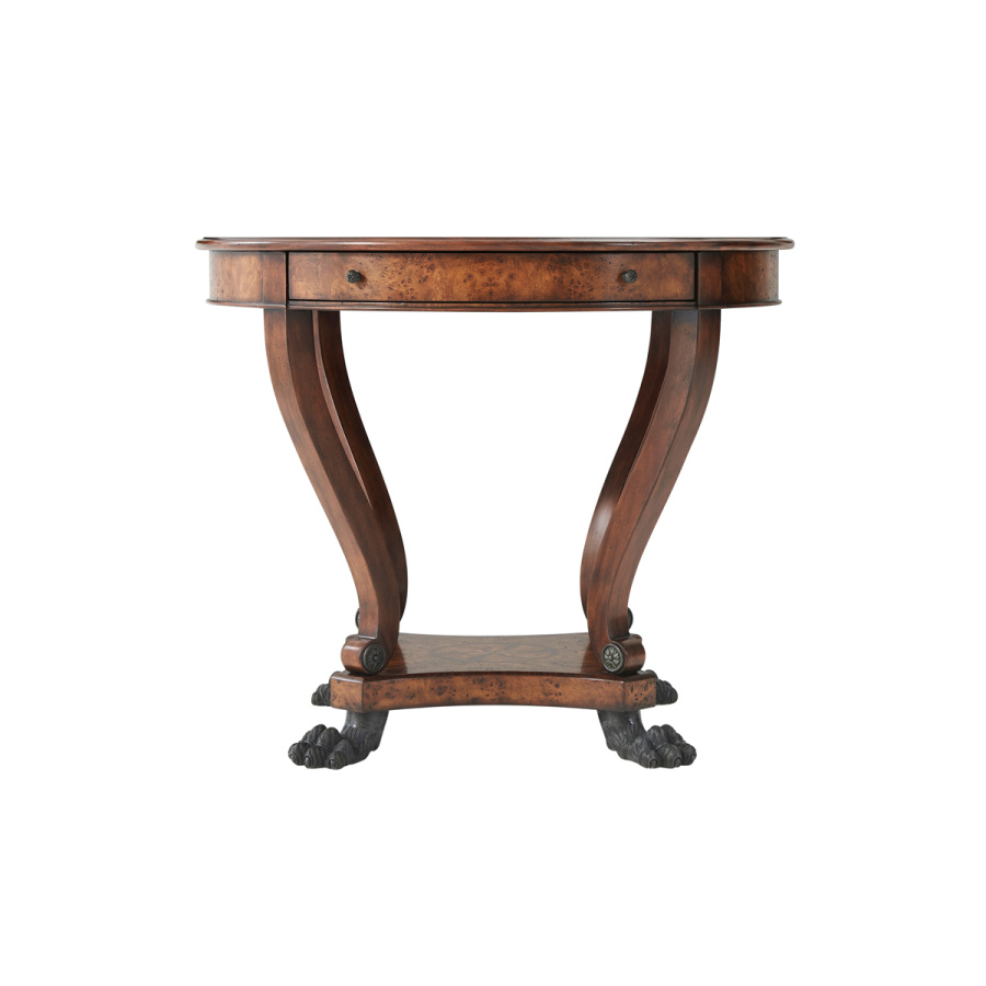 Photo Swirling Teardrops Side Table