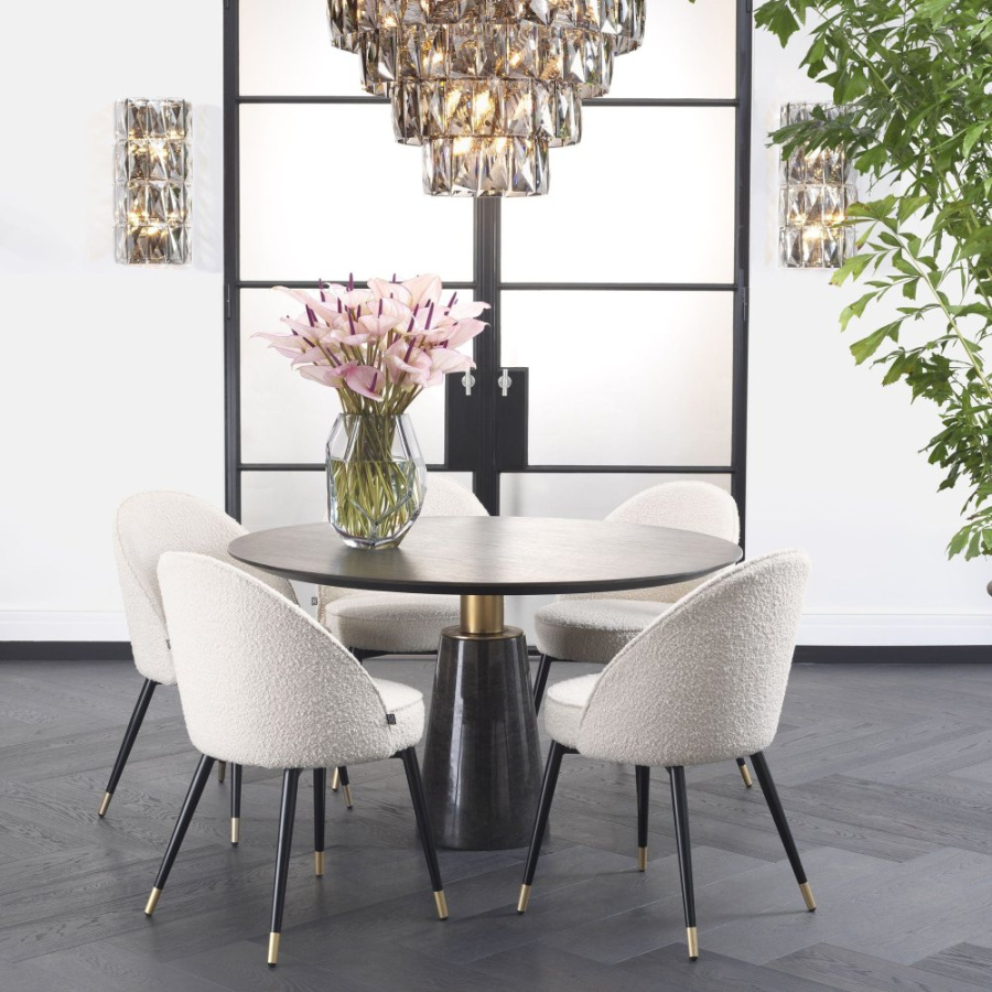 Photo A set of two Cooper dining chairs (cream)