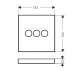 Photo ShowerSelect 15764670 matte black shower switch