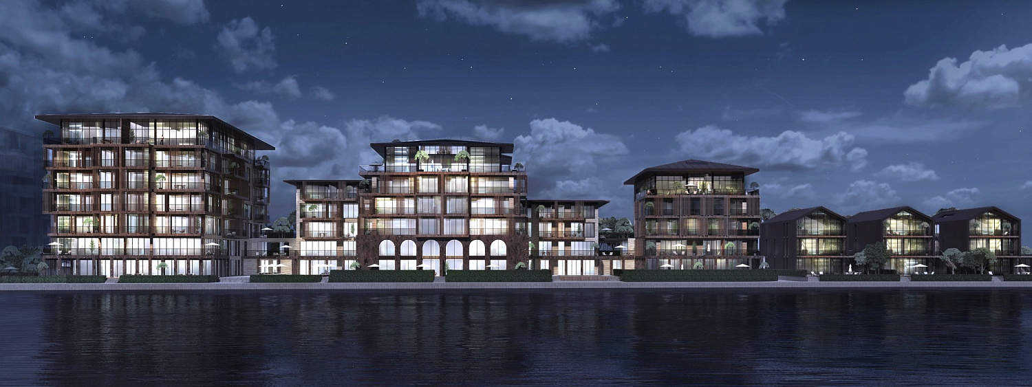 Ultra-modern complex with historical heritage