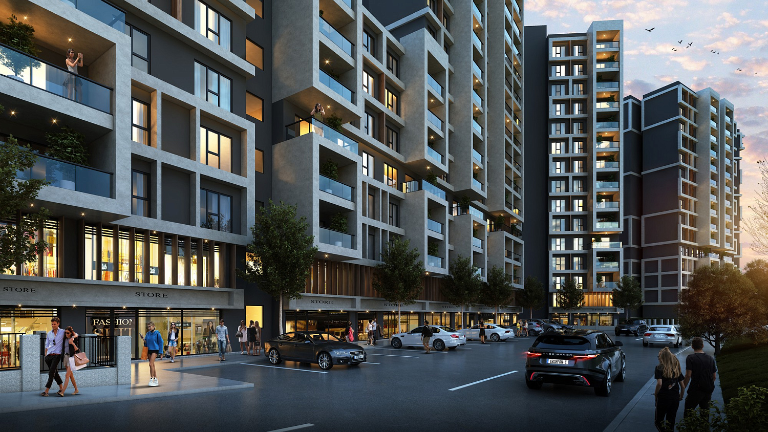 Residential complex with sea views and Princes Islands