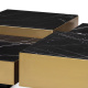 Photo A set of four Esposito coffee tables